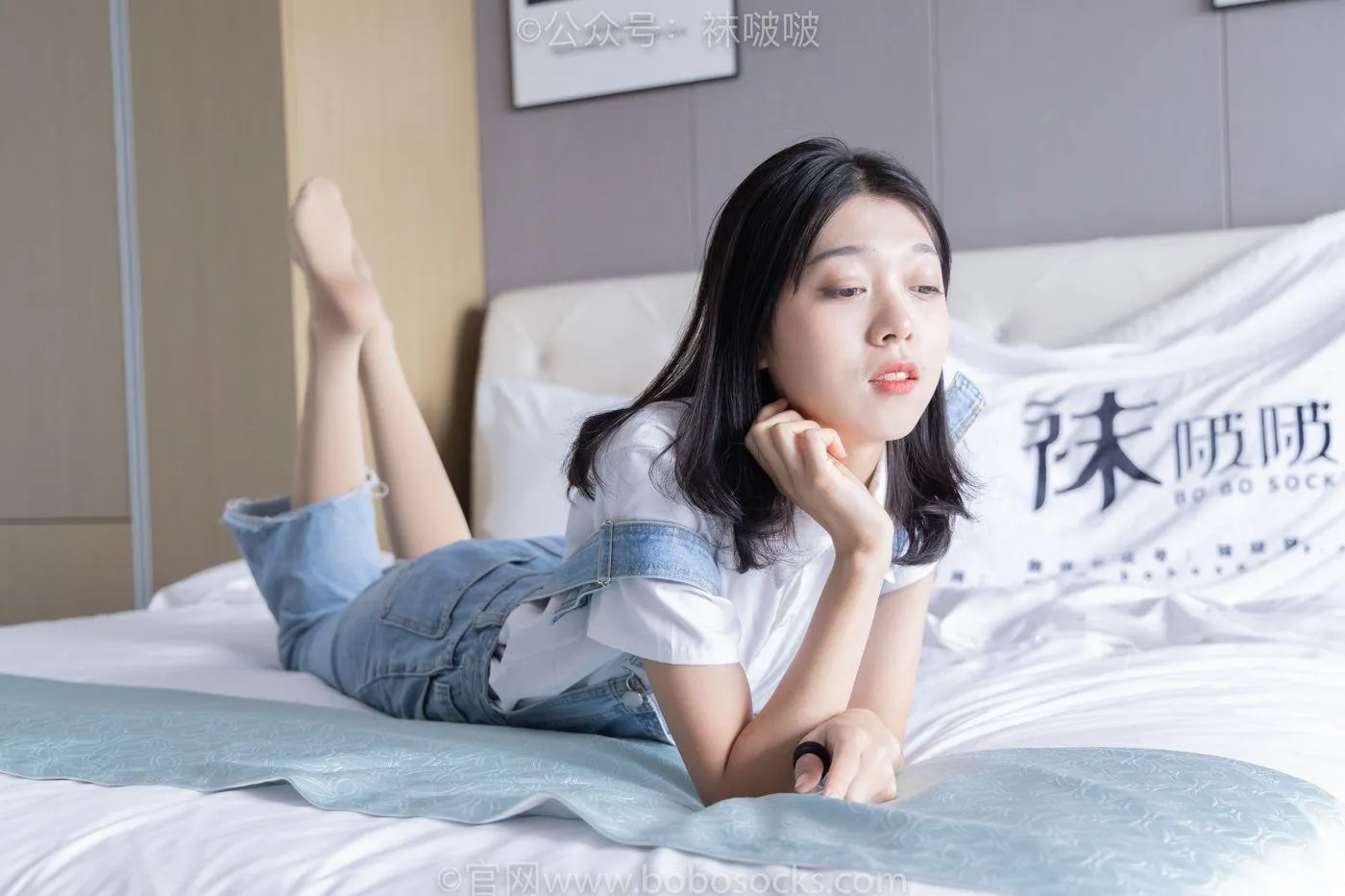 [BoBoSocks袜啵啵]NO.034 瑶瑶-空军一号板鞋、特旧厚肉丝 [131P]插图5